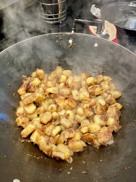 Salt and Sichuan Pepper Hashbrowns